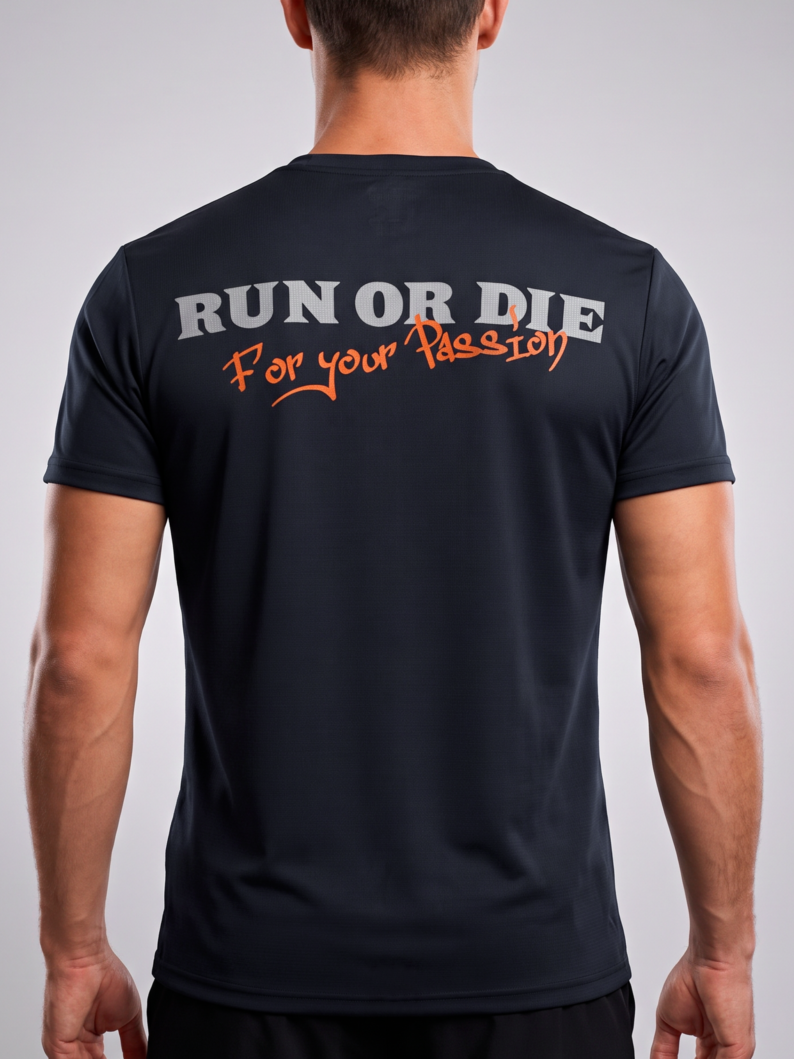 Футболка мужская RUN OR DIE