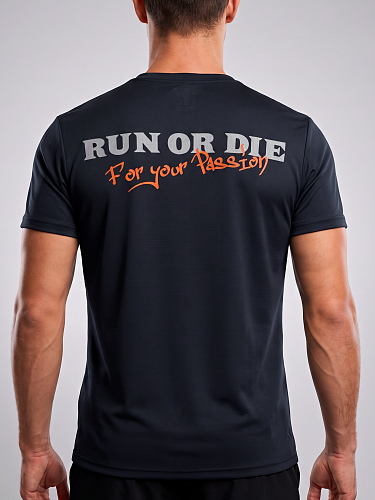 Футболка мужская RUN OR DIE